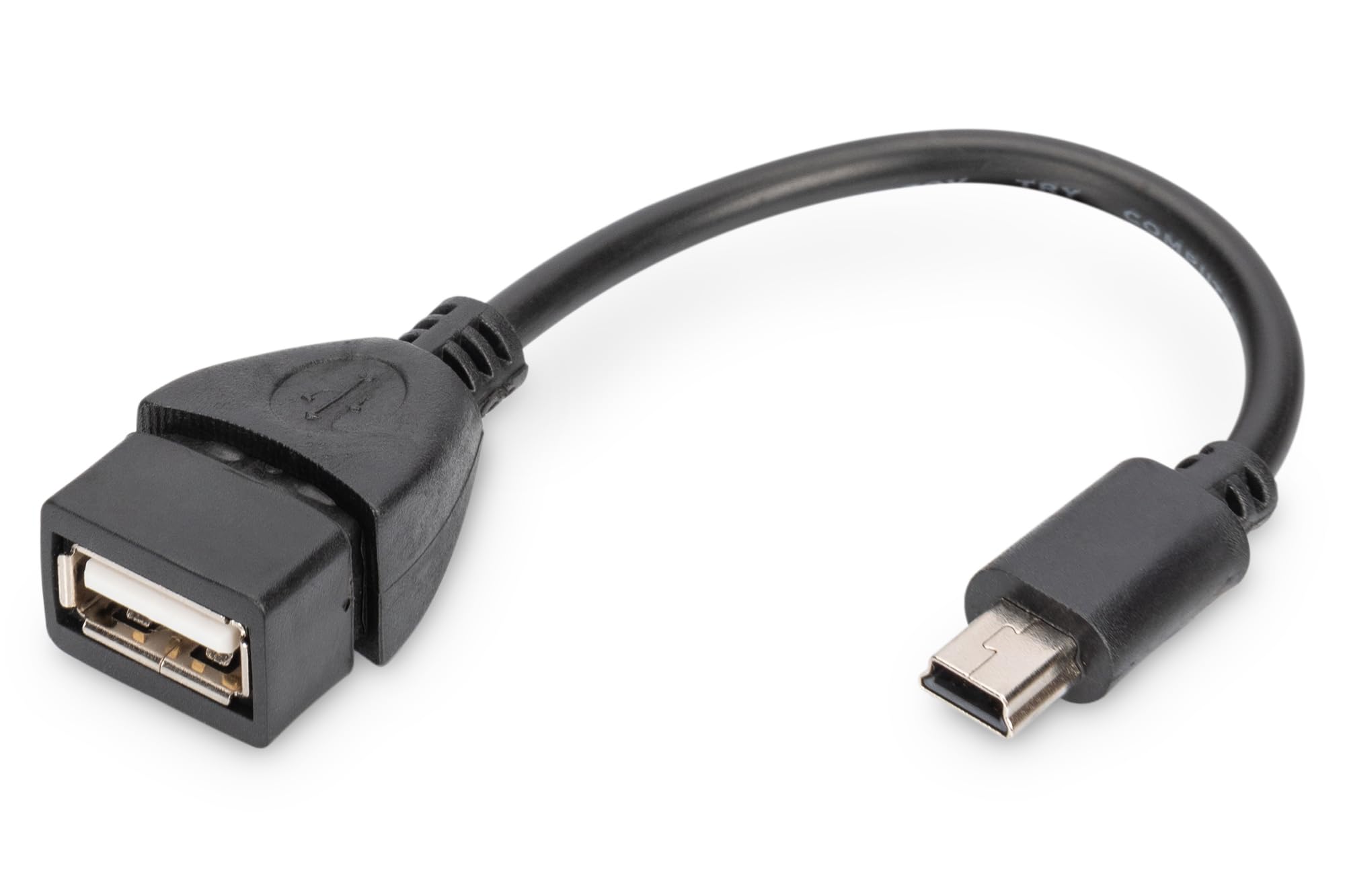 Digitus Usb Mini-B - Usb-A Adapter/Converter. Otg. 0.2M