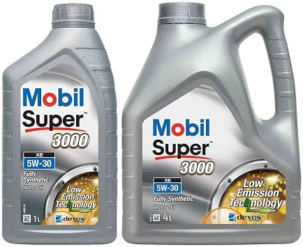 Mobile Super 3000 XE 5W30 Engine Oil 4 L + 1 L 152504