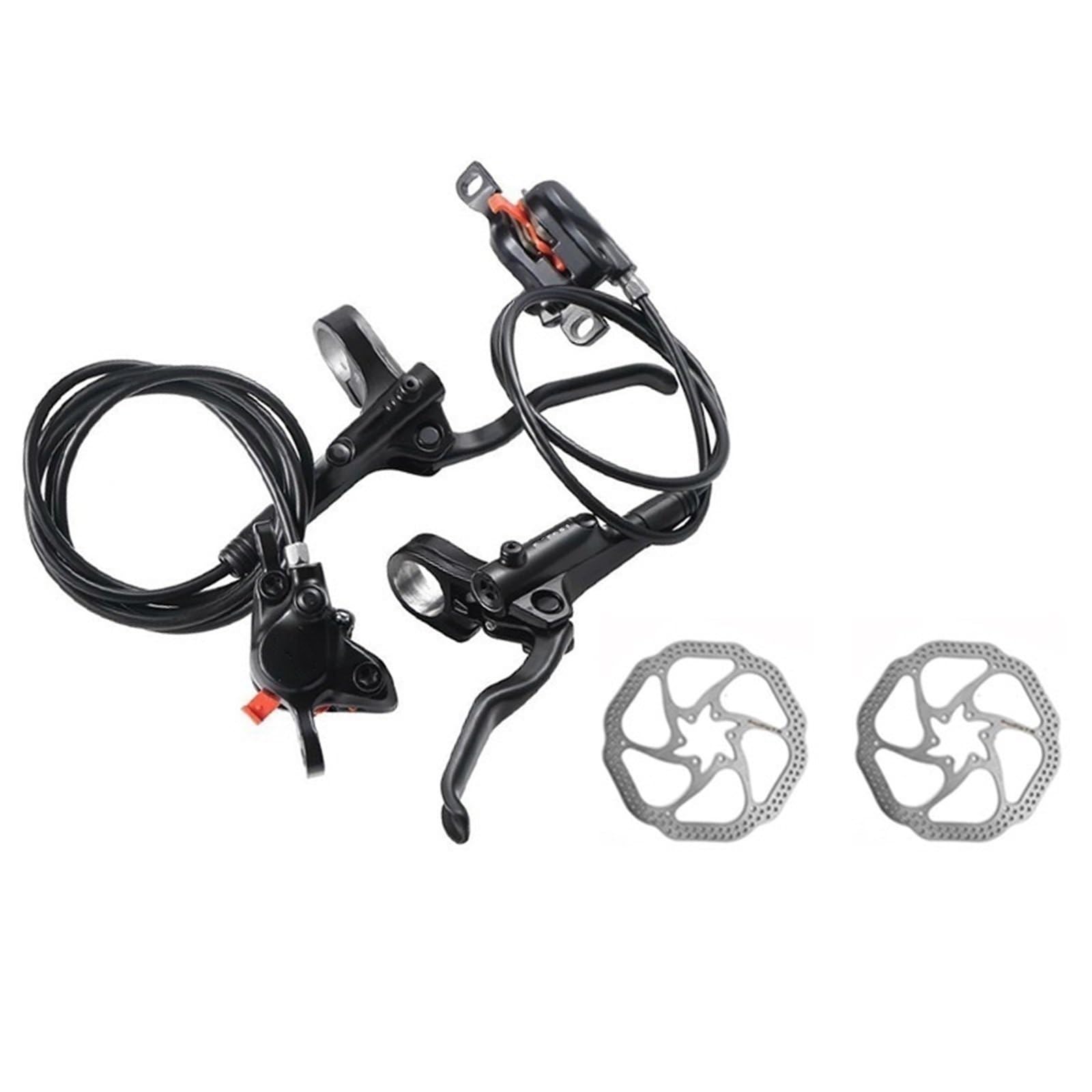Qfdwcyz Mt200 A Pair Motorcycle Clutch Levers Fit For Shimano Mt200 Mt201 M315 Mtb Mountain Bike Hydraulic Disc Brakes 2 Piston 3 Finger Steel Lever Bl-Mt200(Mt200 A Pair)