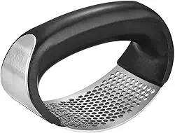 Espremedor Amassador Triturador De Alho Inox Manual Cozinha