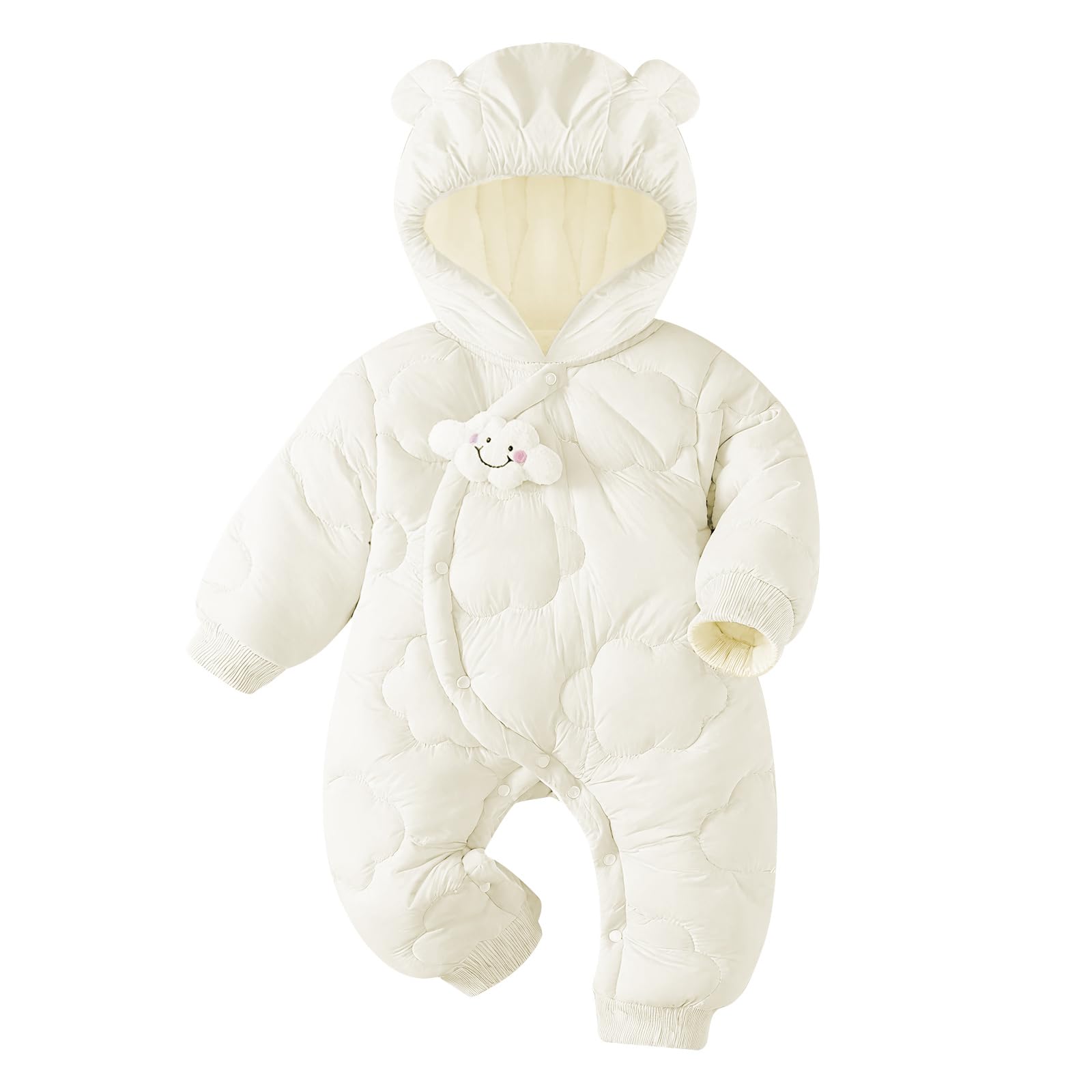 JiAmy Tuta invernale per neonati, per bambini, da 0 a 12 mesi