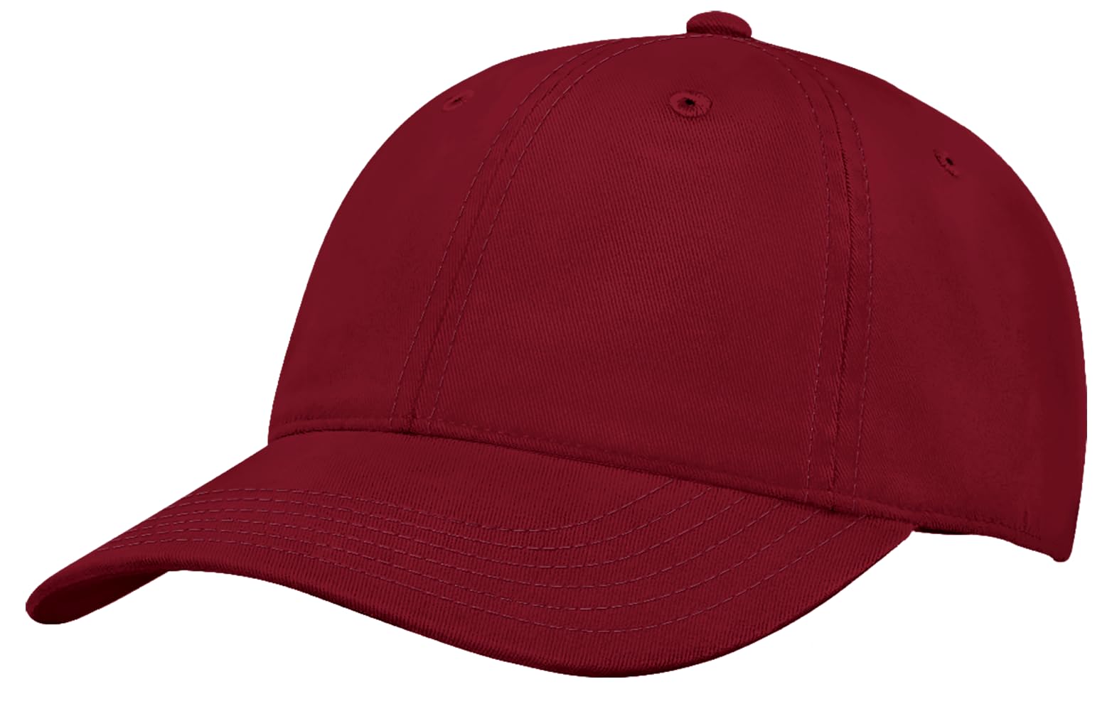 Joe's USA Classic Cotton Adjustable Low Crown Baseball Cap VC300A - Bulk, Blank Hats