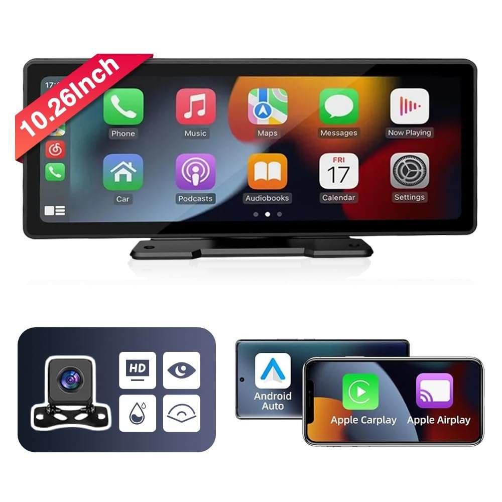 Amazon.com: KUNFINE Car Universal Wireless Carplay & Wired Android