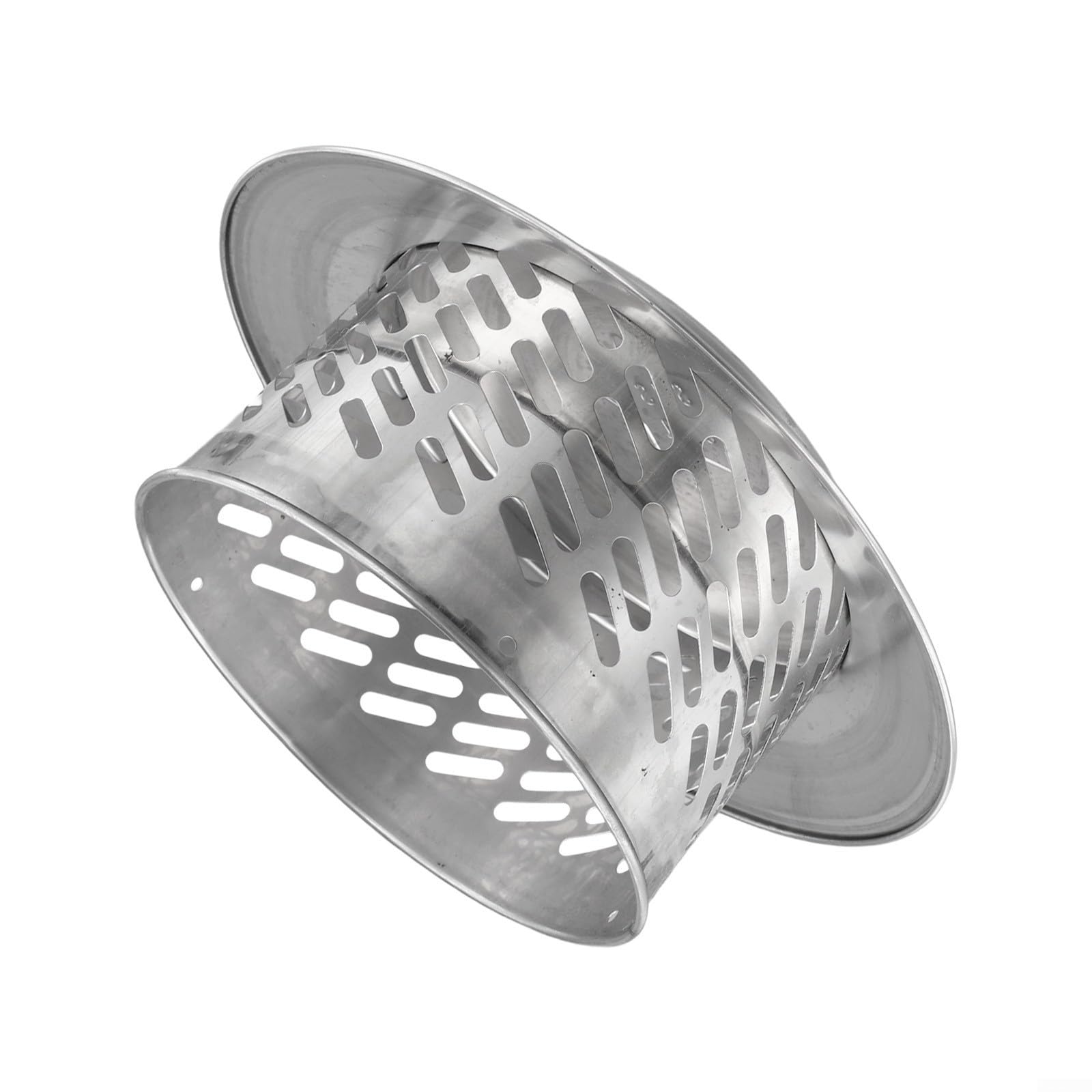 Stal nierdzewna Nasada kominowa do Dach Rura, 80mm 110mm 160mm 200mm Wyciąg Osłona Wentylacja Kompatybilna z Zewnętrzny Ściana Fresh Powietrze Wylot i Przewód kominowy Rury