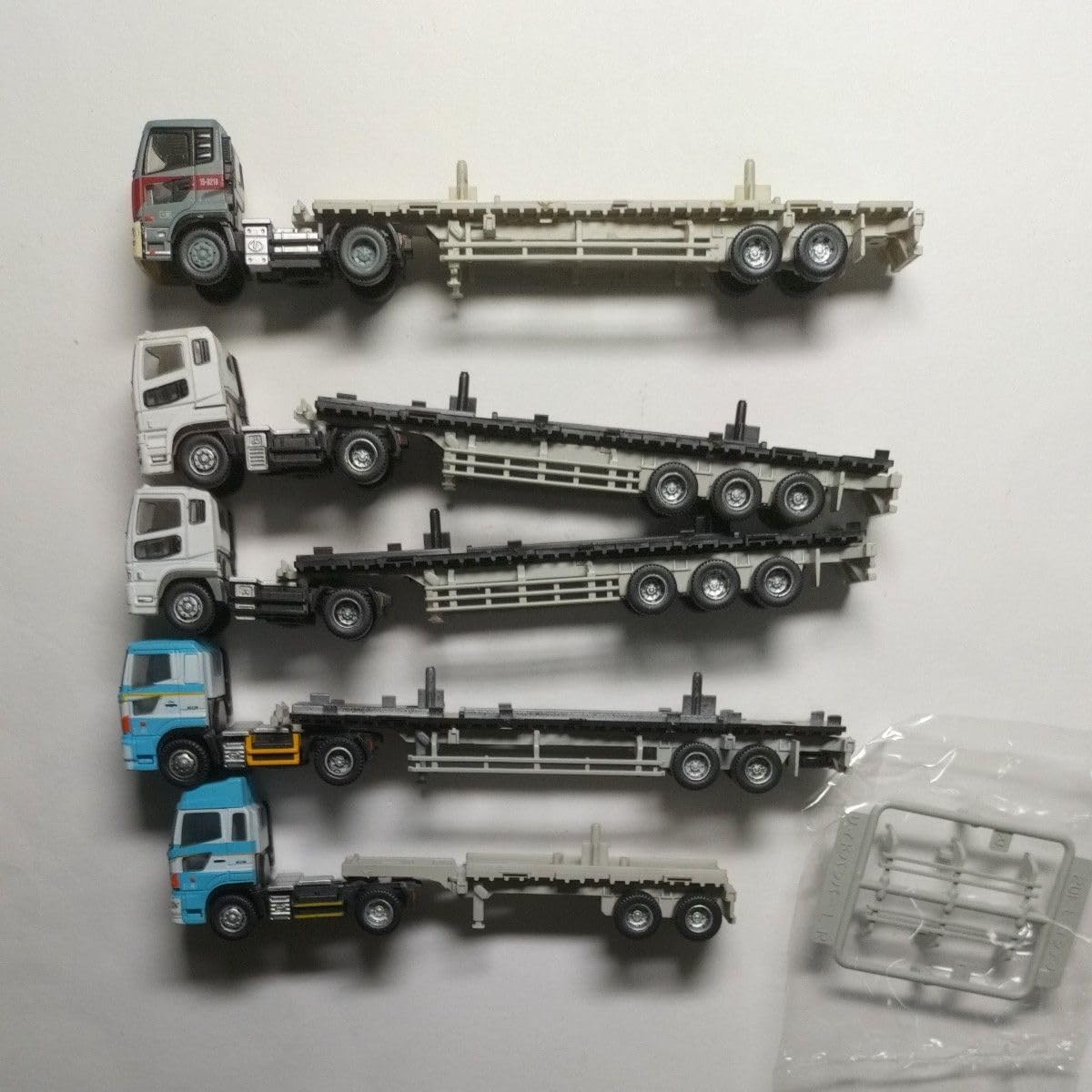 トミーテック トレーラーコレクション 第4弾 10台 + 透明トレーラー