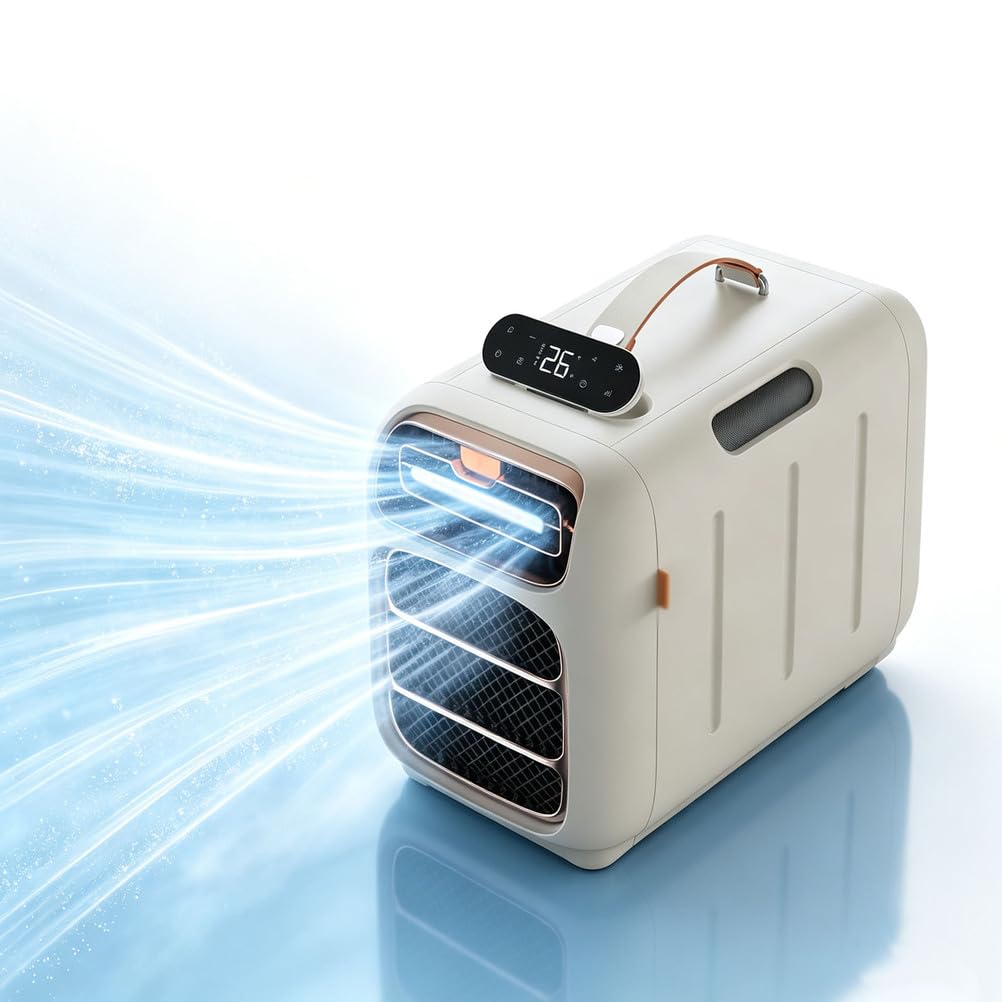 GAENZA Portable Air Conditioner Cooling/Heating AC Unit Camping Tent