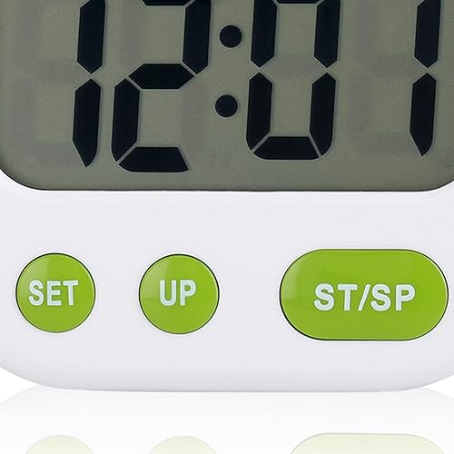 Miniatura 4 de Despertador vibratorio debajo de la almohada, mini reloj despertador, MusicVibration Digital LCD despertador temporizador de cocina electrónico con