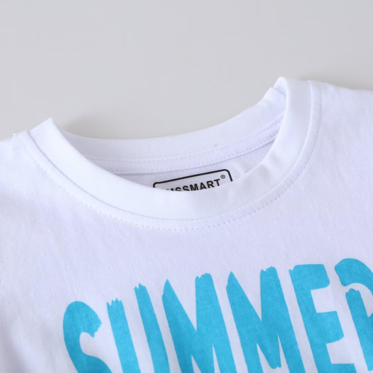 Toddler Boy Summer Clothes Outfits Playwear Kids Cotton Short Sleeve Shirt Shorts Set 2-7 Years