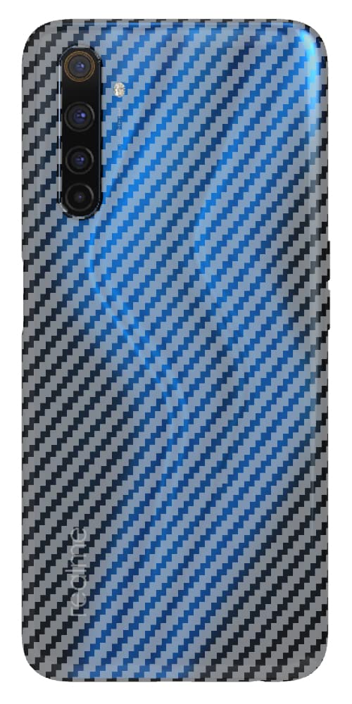 Carbon Fiber 3D Back Skin/Back Sticker for Mobile Compatible with Realme 6 Pro-image-45