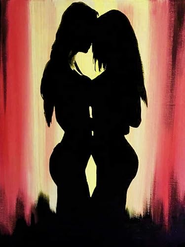 buyartforless EDC402 - Lienzo decorativo para pared, 10 x 8, color negro