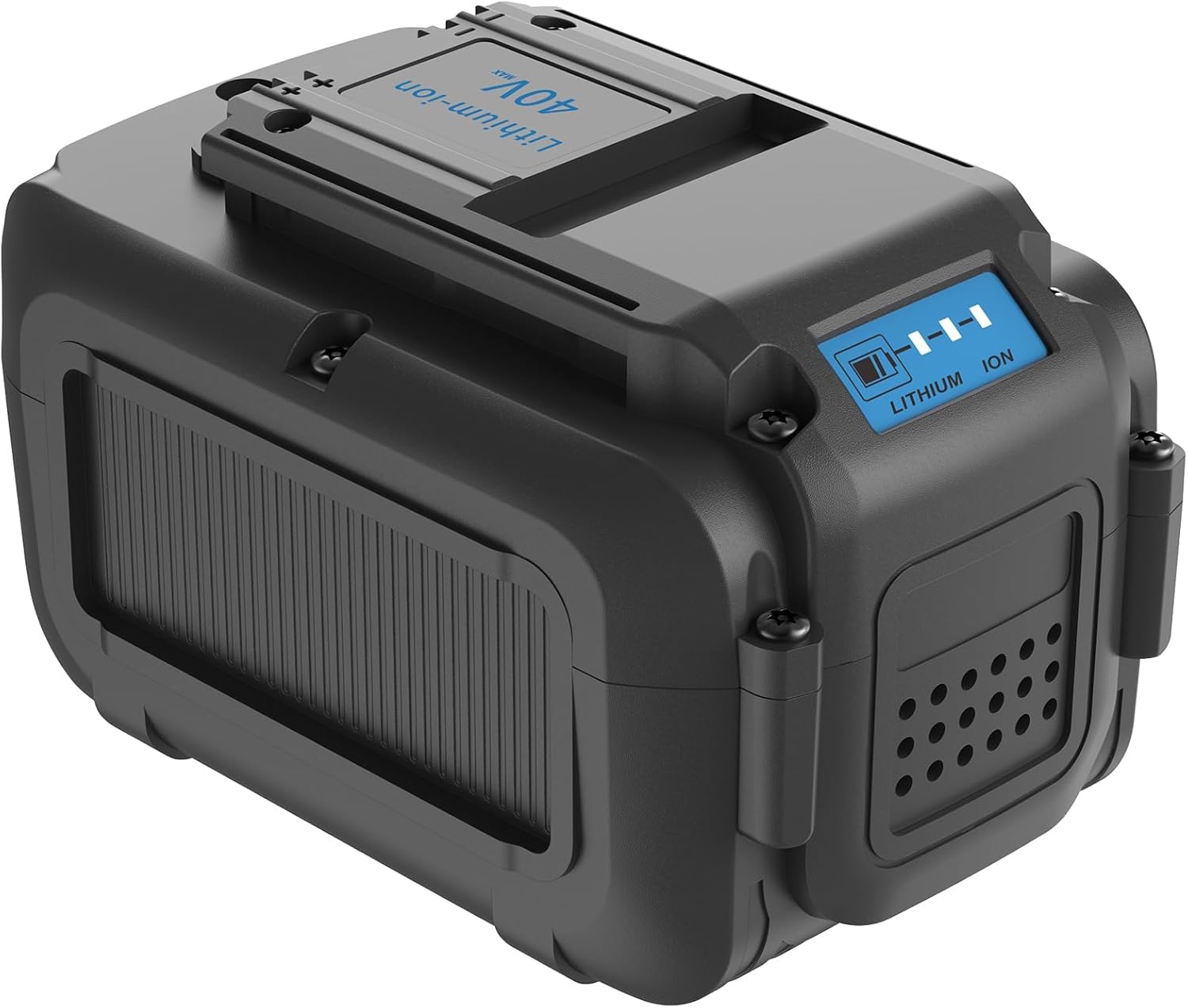 40V 5.0Ah Lithium Ion Battery Replacement for Dewalt 40V Battery DCB404 DCB406 DCB407 Lithium Ion Premium Battery Compatible with Dewalt All 36V 40V Tools