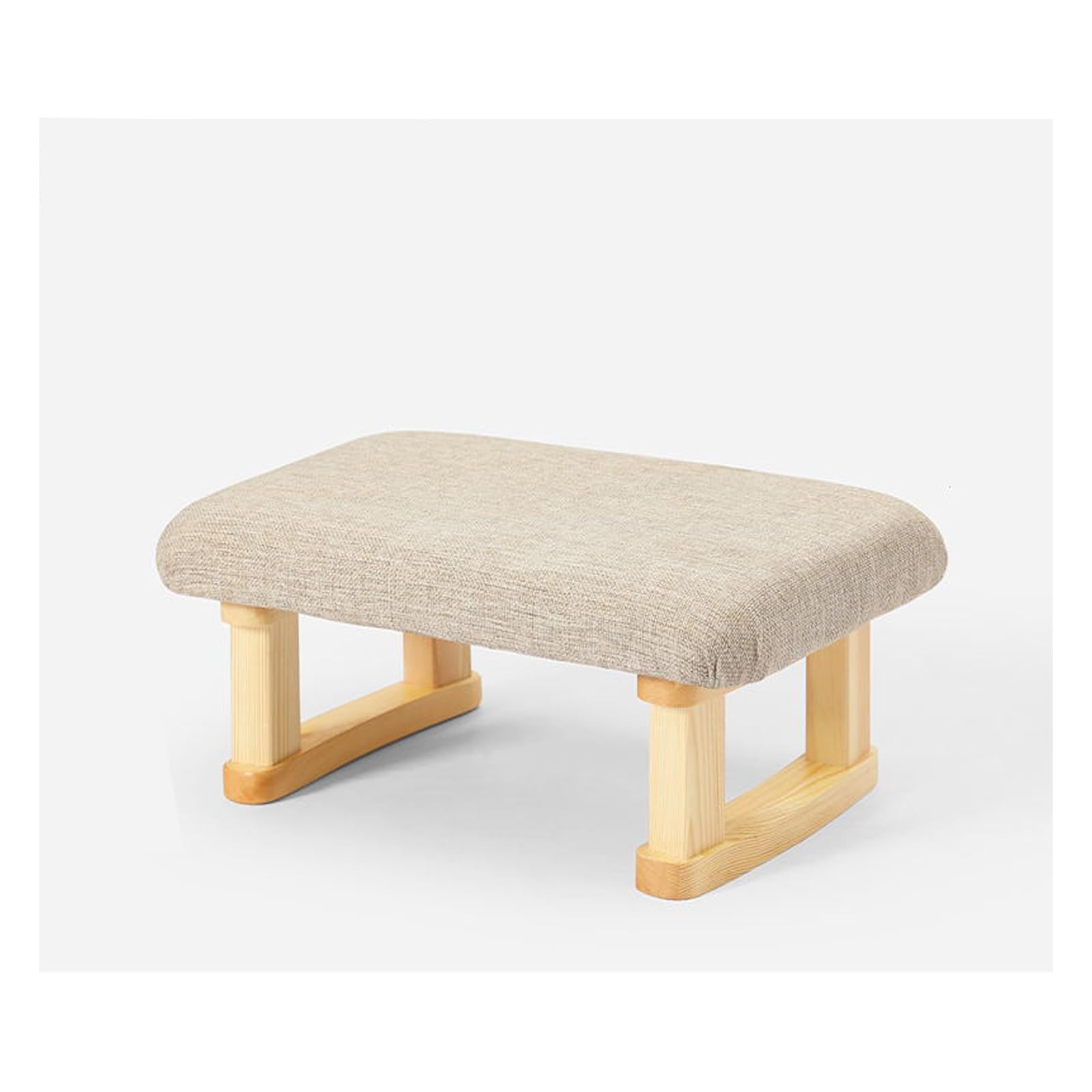 step stool, Footstool is Suitable for Offices, Study Rooms, Kitchens, Bathrooms, Living and Other Scenes(Beige)