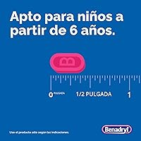 Vista 5 de Gel líquido Benadryl para alergias, sin colorantes, 300450170149 1/9, Pastillas, 1, 1