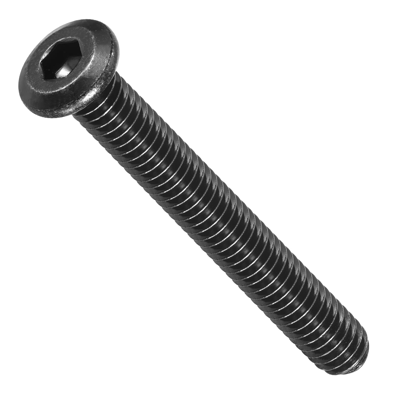 METALLIXITY Flat Head Hex Socket Cap Screws Bolts(5/16"-18x2-1/2") 10Pcs
