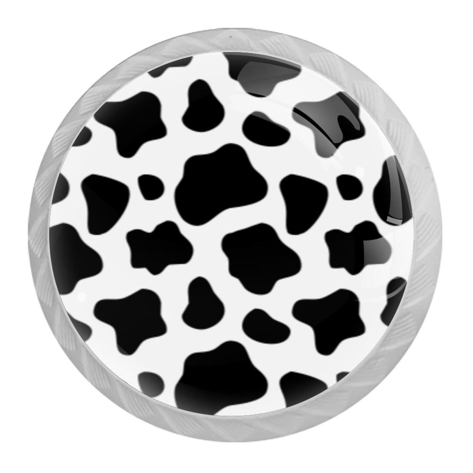 Tqmspg Multi17 4 Pieces Drawer Pulls Cow Skin Pattern Door Knobs Dresser Handles For Kitchen Wardrobe Cupboard Hardware Furniture