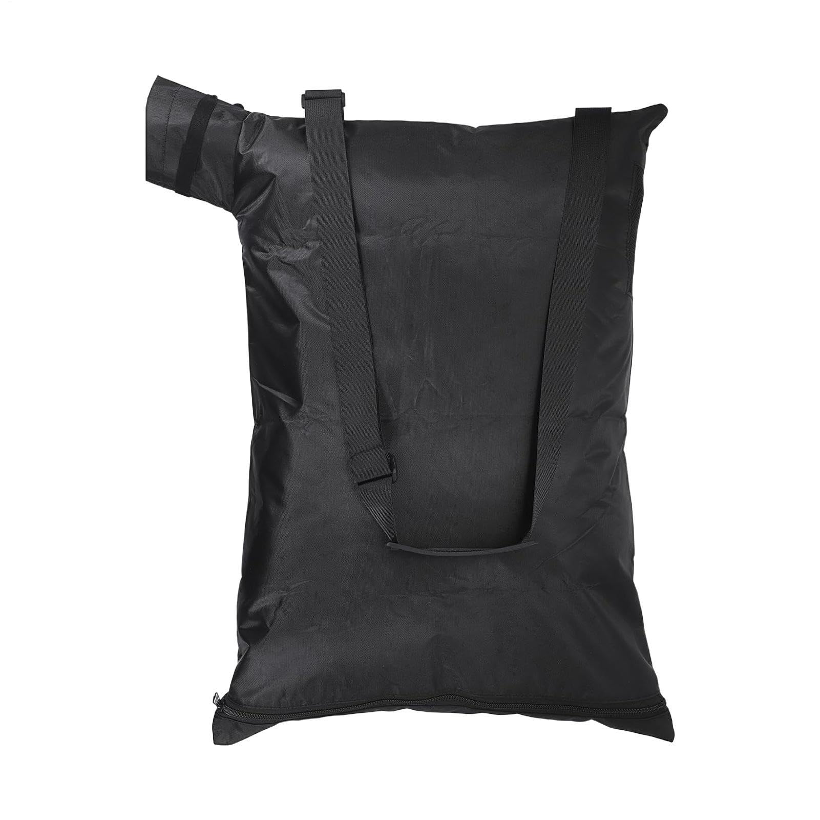 Generico Bolsa de recolección de repuesto para soplador de hojas – Correa ajustable, bolsa con cremallera para soplador de hojas caídas | Gran capacidad, para jardín, camino exterior, garaje,