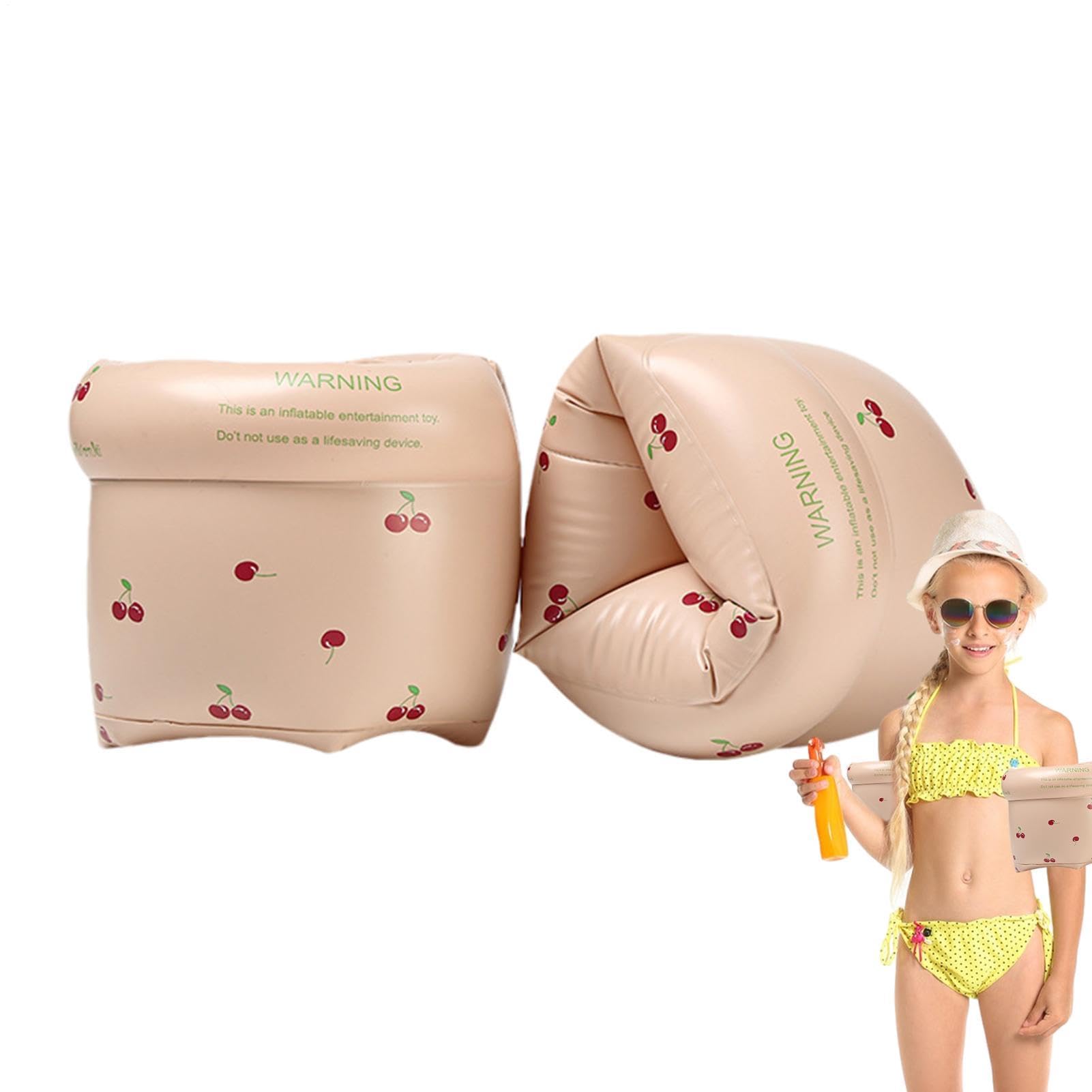 Inflatable Swim Armbands Vintage Thickened Safety Aid