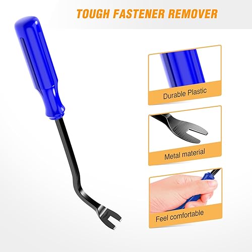 Vista 12 de GOOACC GRC-90 - Juego de 8 herramientas de eliminación de arañazos de ajuste automático, panel de tablero de audio para automóvil, kit de Azul