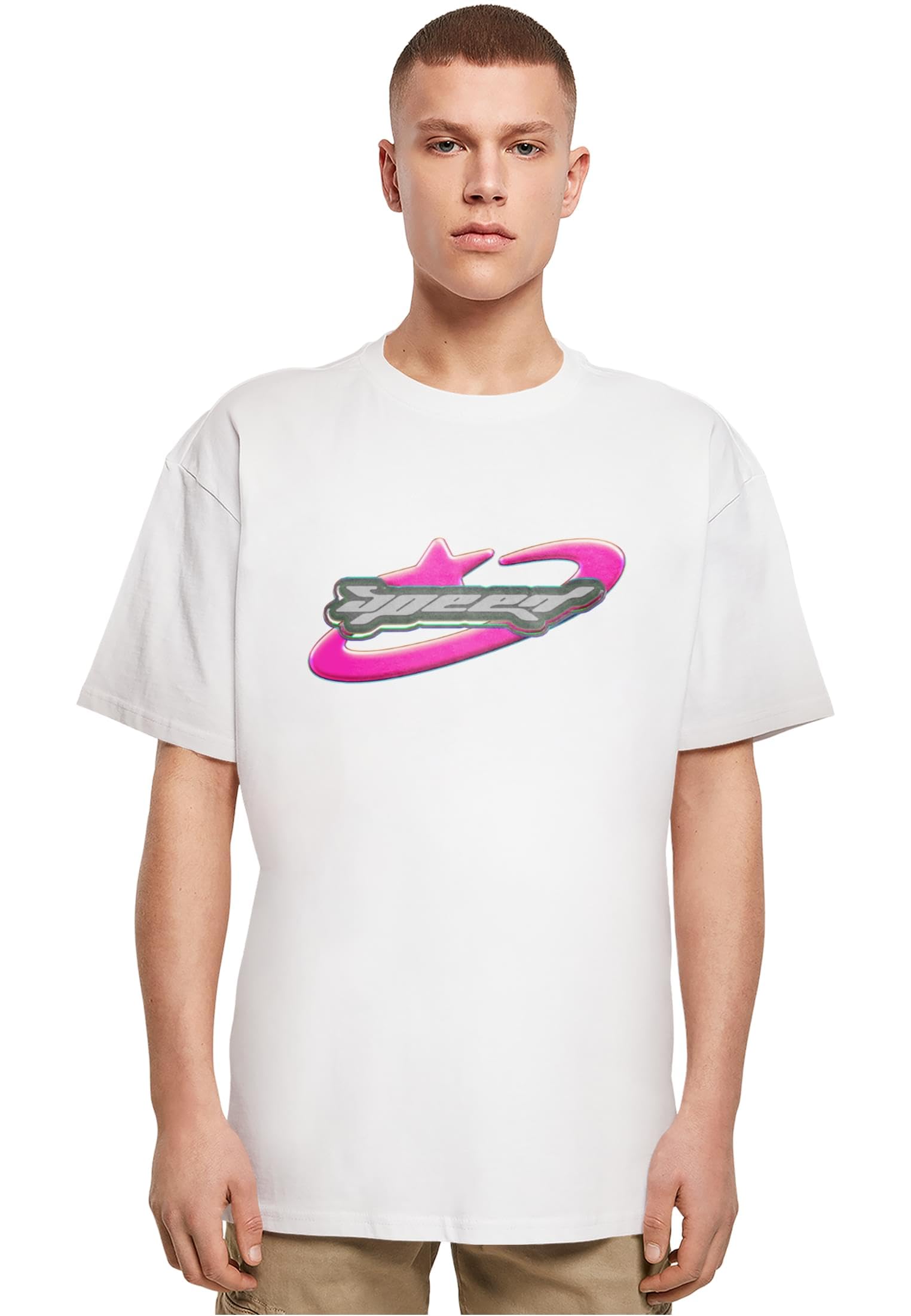 Mister Tee Herren Speed Logo Tee