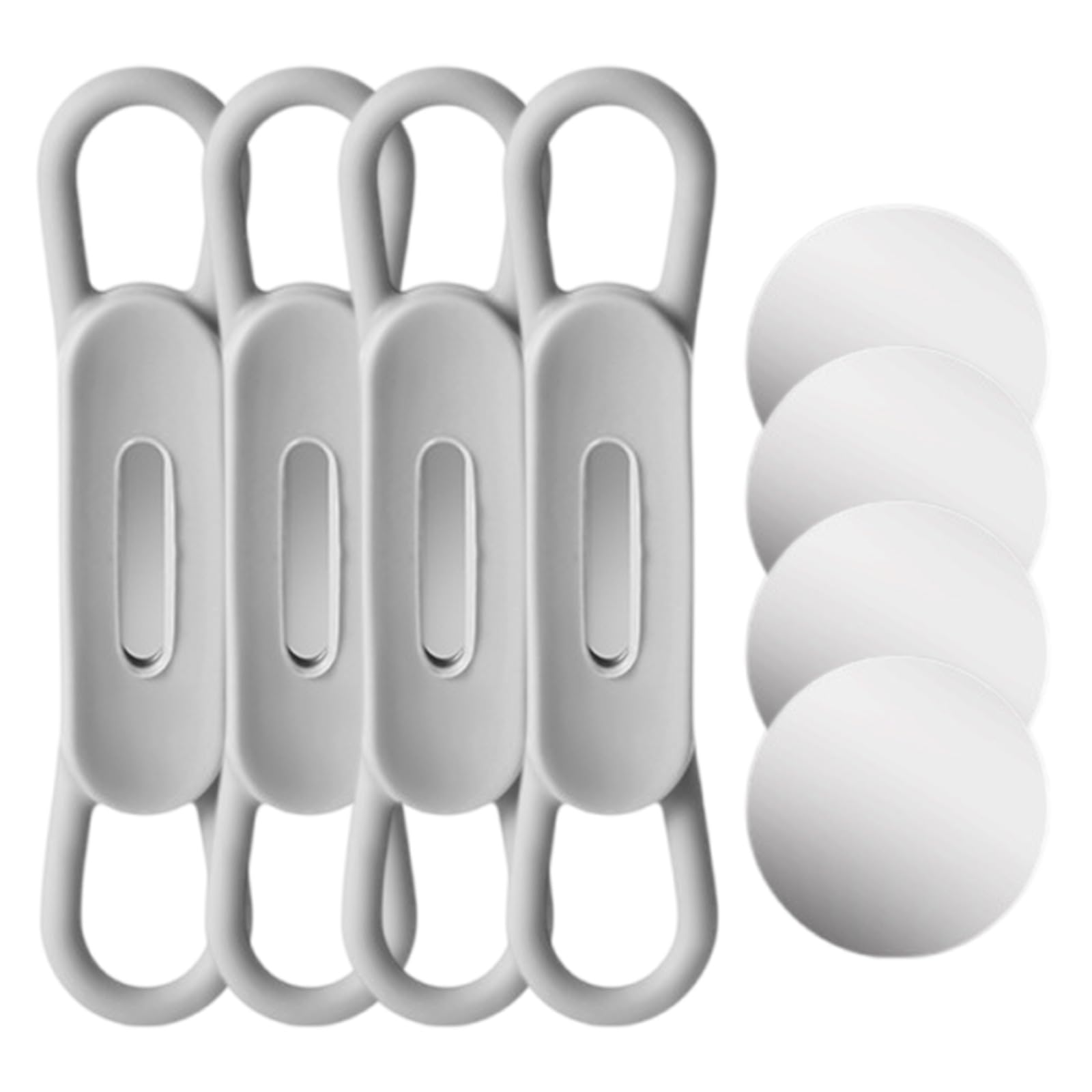 4Pcs Pen Holder Marker Silicones Pen for Desk, Fridges, Whiteboards, Clipboard, Lockers Clip