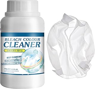 Laundry Bleach - Color Bleach for Clothes - Clothes Whitener and Brightener, Stain Remover and Yellowing Laundry Detergent, Color Safe Bleach for Laundry Mcbean