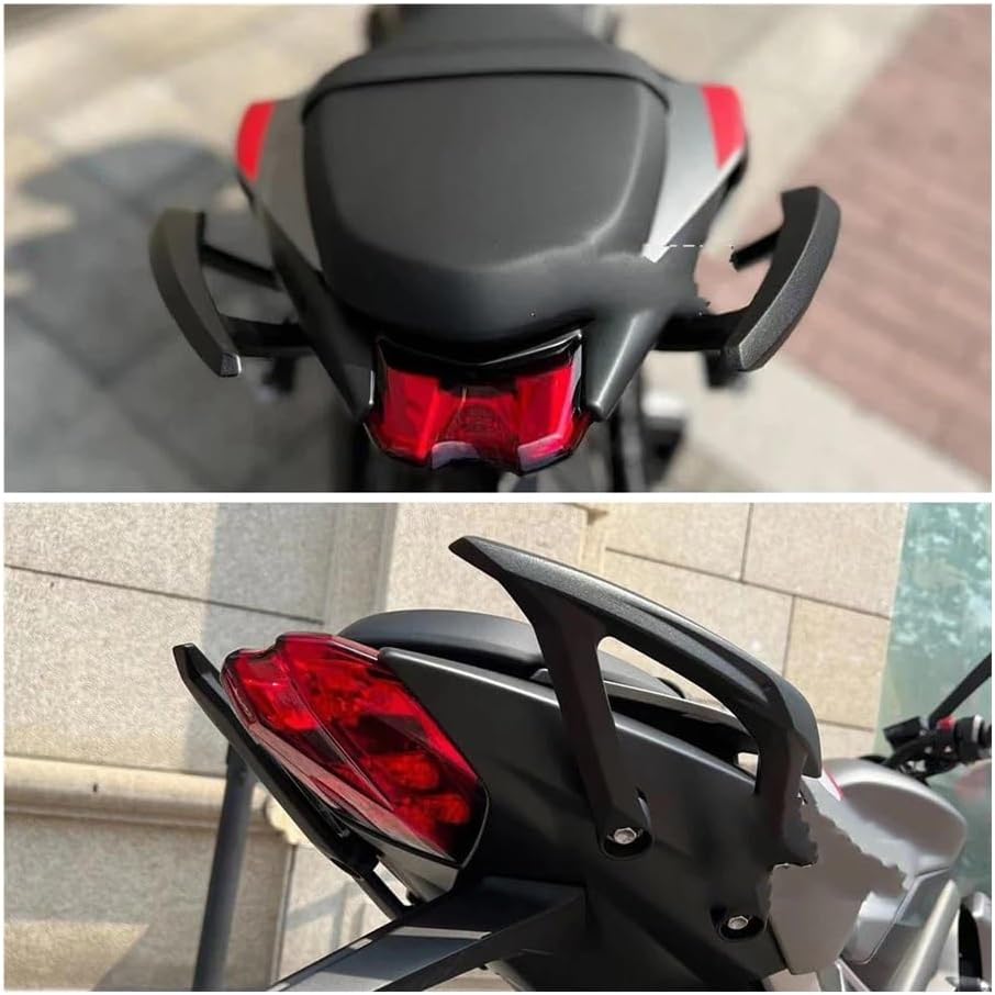 ハンドルレール後部 ストリートトリプル 765RS 765R 765S 765 RS R S バイク 助手席用リアアームレスト グラ