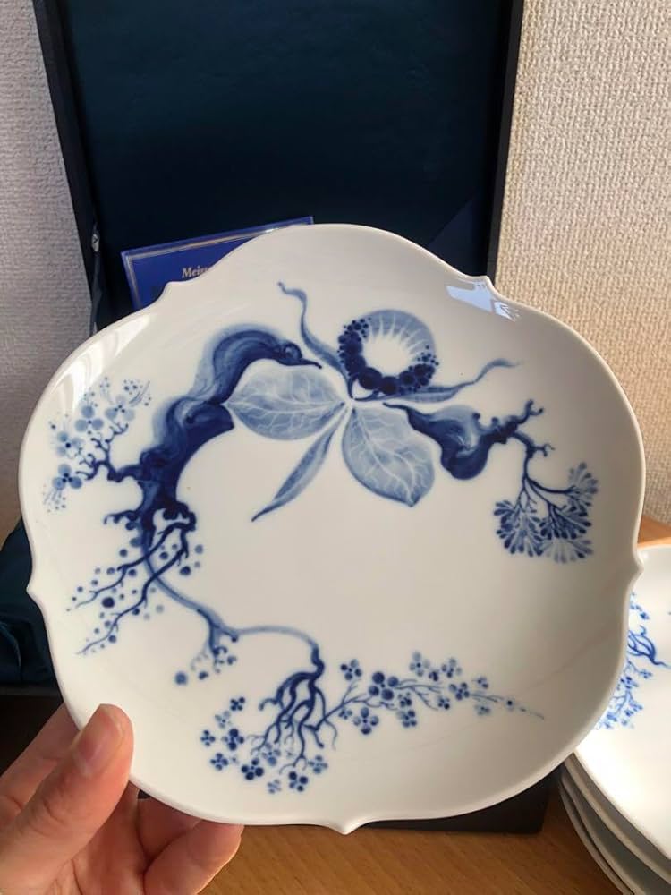 マイセンブルーオーキッド平皿5枚セット マイセンブルーオーキッド平皿5枚セット