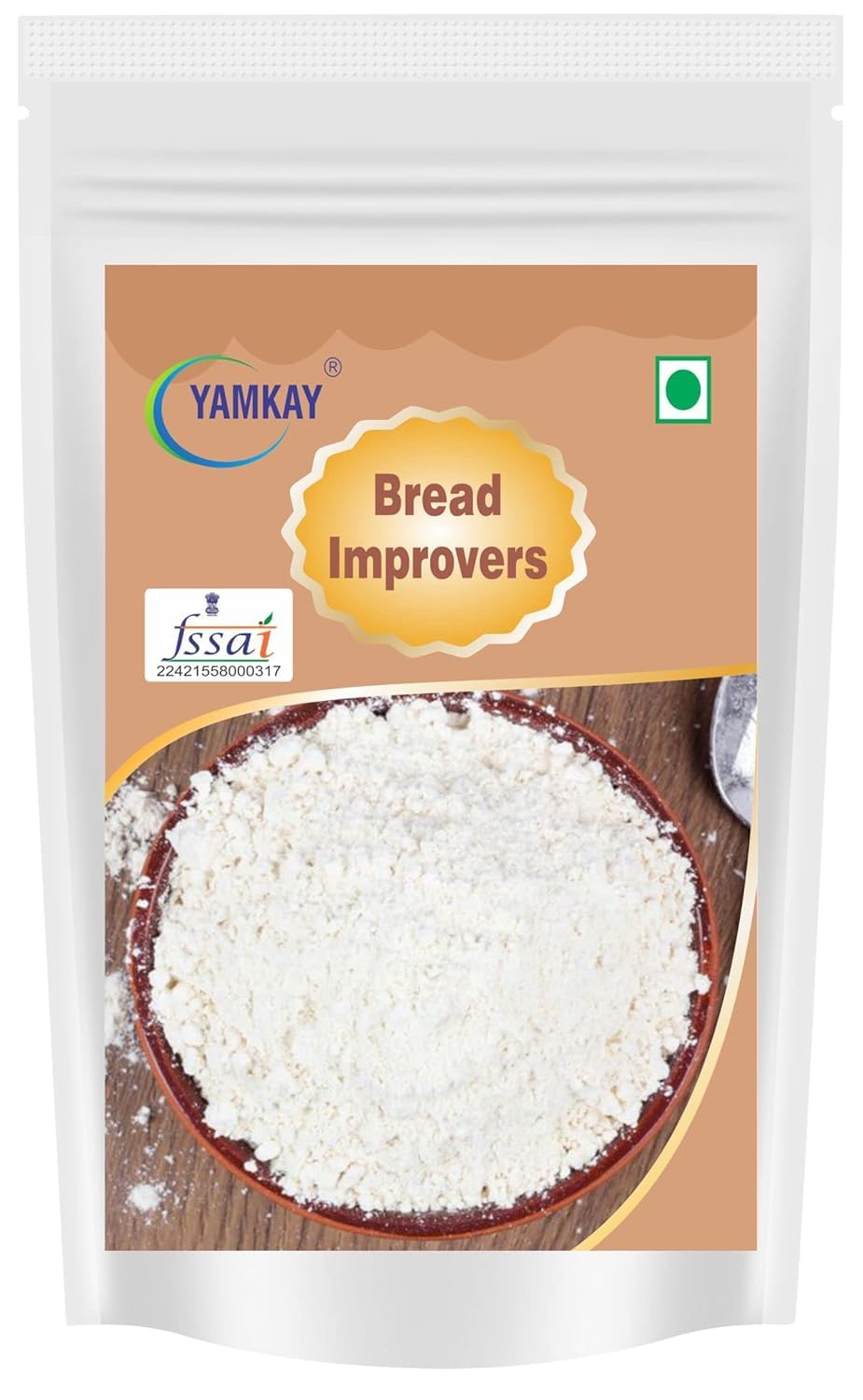 Yamkay Bread Improver for Soft Bread and Baking | Dough Enhancer and Conditioner | Bread Softener, Cake Enhancer, and Whole Grain Improver | Additive to Make Bread Softer | Instant Baking Powder (700 GM, Bread Improver)