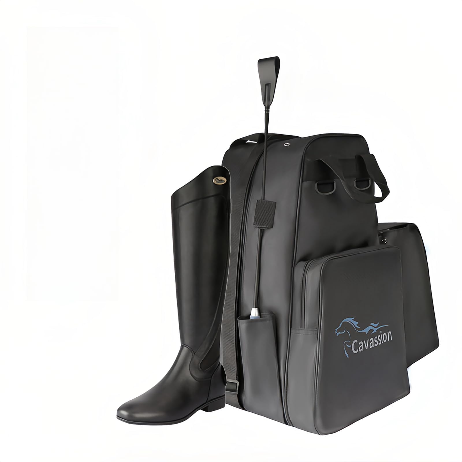 Bolsa grande para botas y casco, bolsa de equitación, gran capacidad, impermeable, bolsa de viaje 3 en 1, bolsa de viaje impermeable para todo
