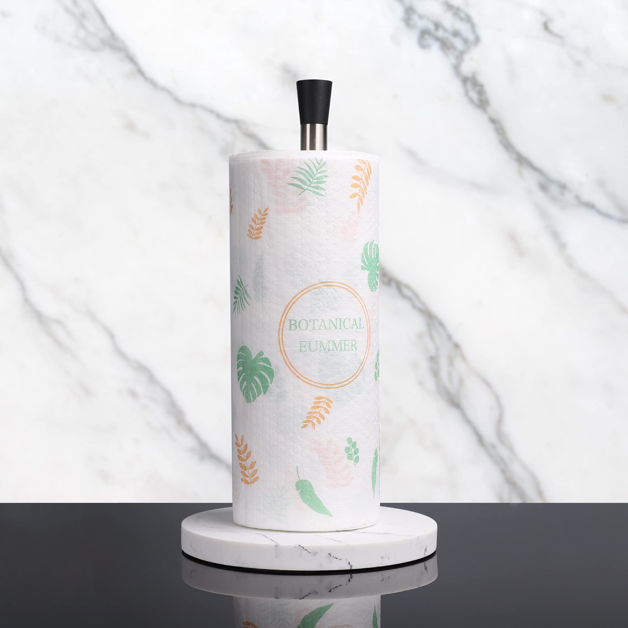 ZCCZ Support Papier Toilette sur Pied avec Base Lestée Lourde, Porte Rouleau WC Idéal, Distributeur Bronze Élégant pour Salle de Bain, Design Stable et Pratique pour Stockage et Utilisation Facile