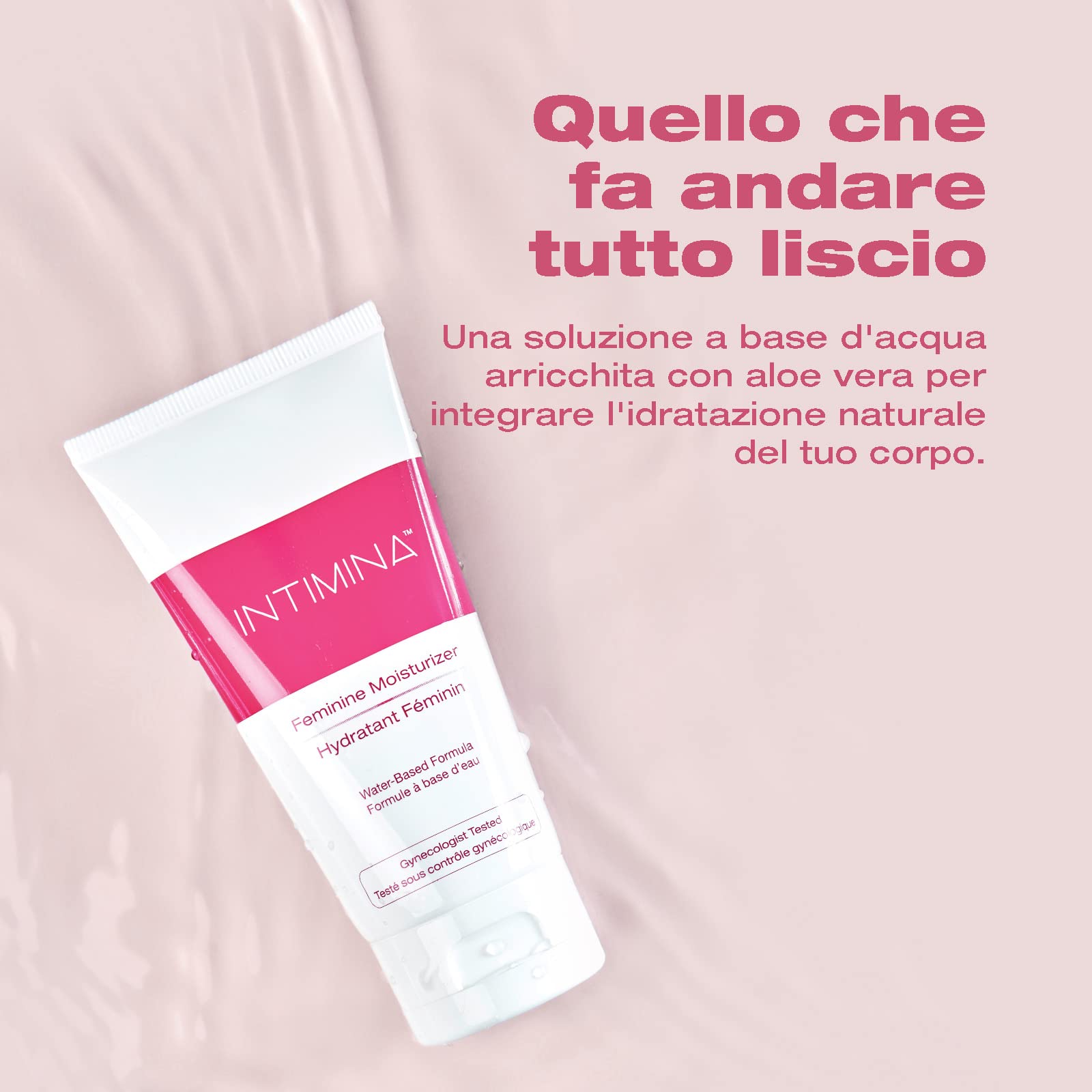 INTIMINA Feminine Moisturizer - Idratante vaginale - Gel lubrificante personale per donne
