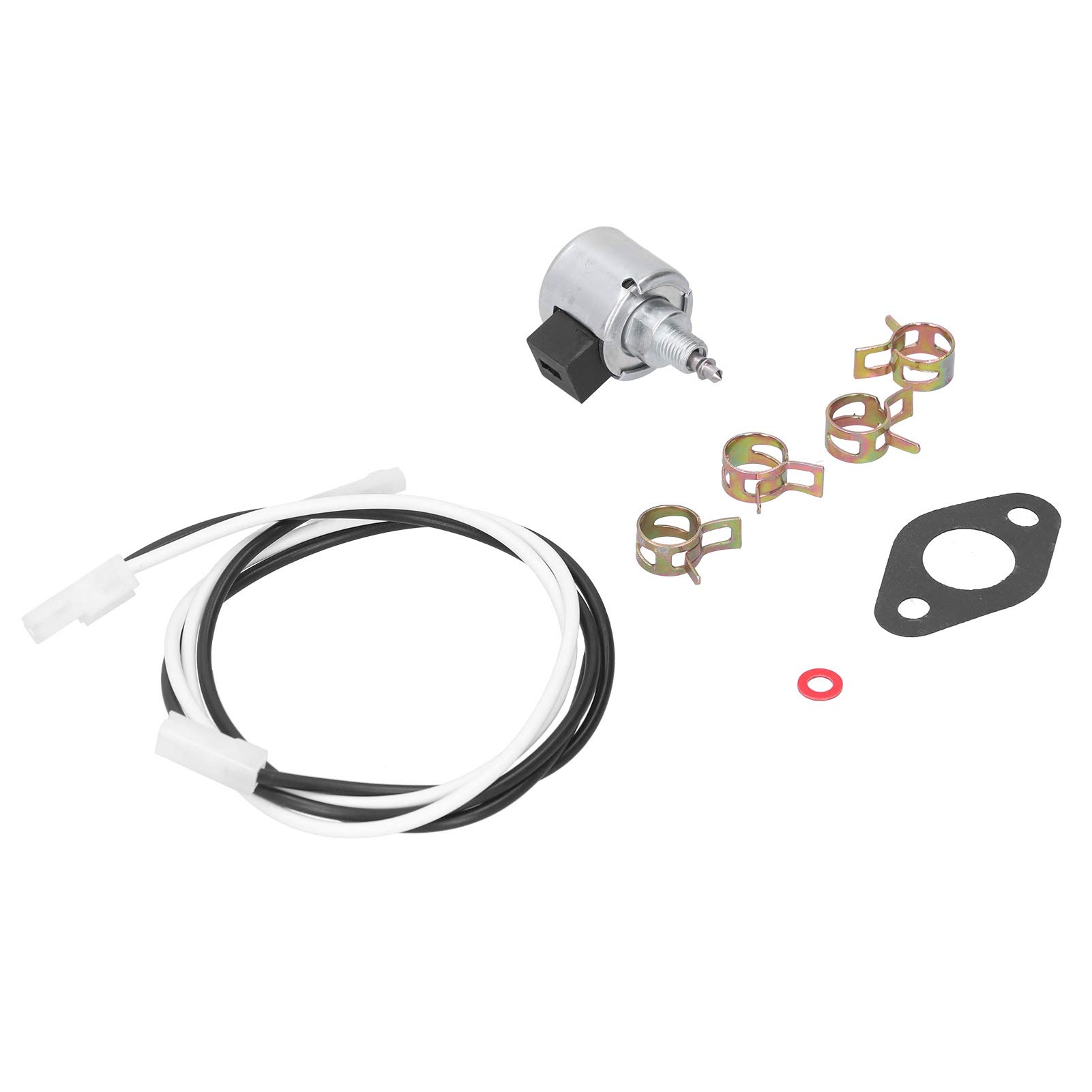 Fuel Solenoid, Solenoid for 497672, Fuel Solenoid Replacement, High Quality Professional Parts, Reliable for Garden Durable