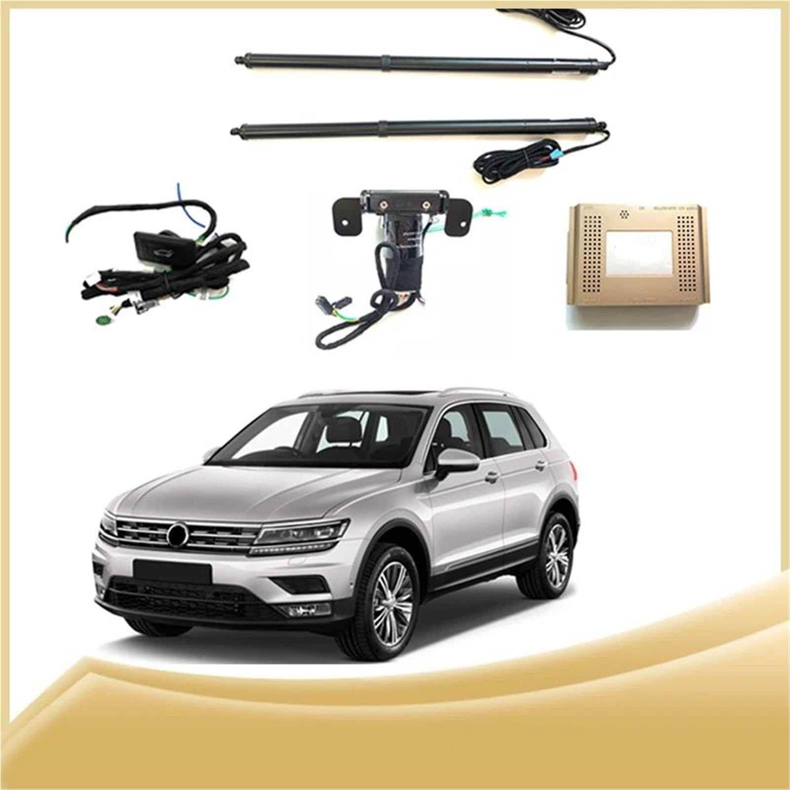 Pasuje do VW, pasuje do Tharu 2018+ Sterowanie bagażnikiem Elektryczna klapa bagażnika Podnośnik samochodowy Automatyczny zestaw do bagażnika