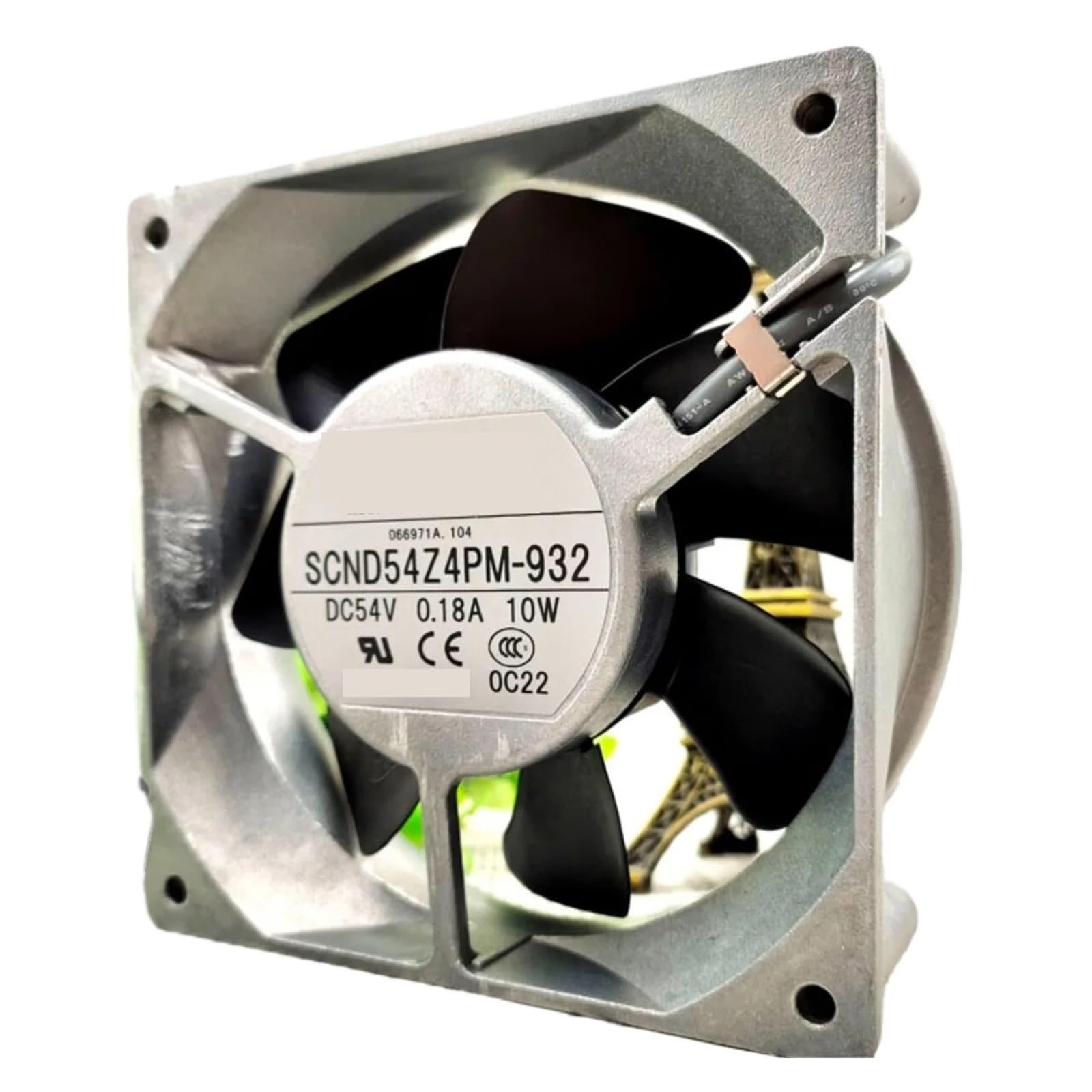 BRODEFUP SCND54Z4PM-932 | 54V 0.18A | 12CM | Axial Flow Cooling Fan