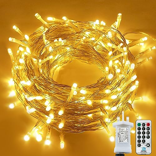 LITYBY Fairy Lights Outdoor Waterproof, 25M/82ft 220LED Plug in String Lights Indoor/Outdoor