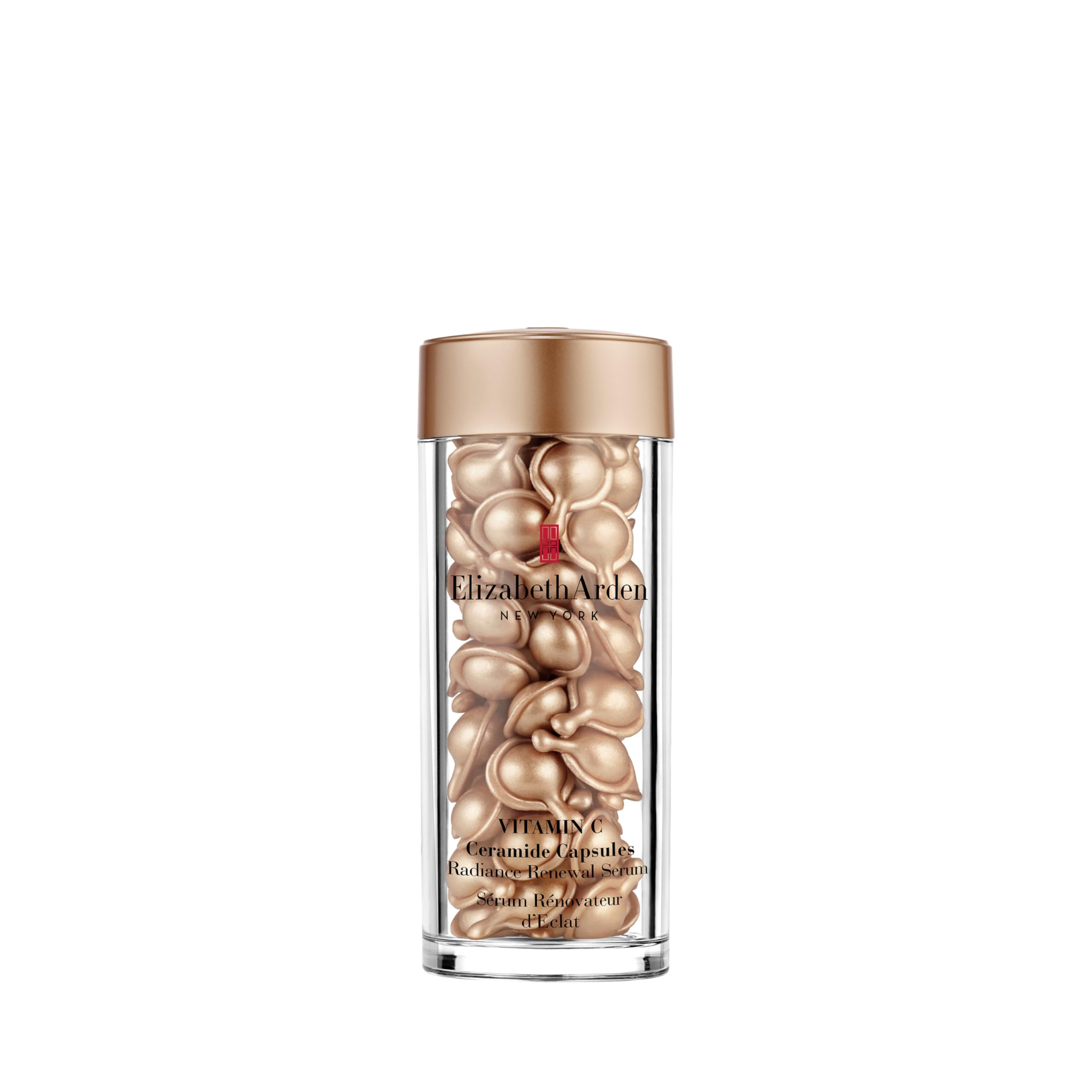 Elizabeth Arden - Ceramide Capsule, Siero alla Vitamina C, Stimolano e Prolungano la Luminosità, Riducono l'Invecchiamento della Pelle, Dose Singola, Applicare 1 al Giorno - 60 Capsule