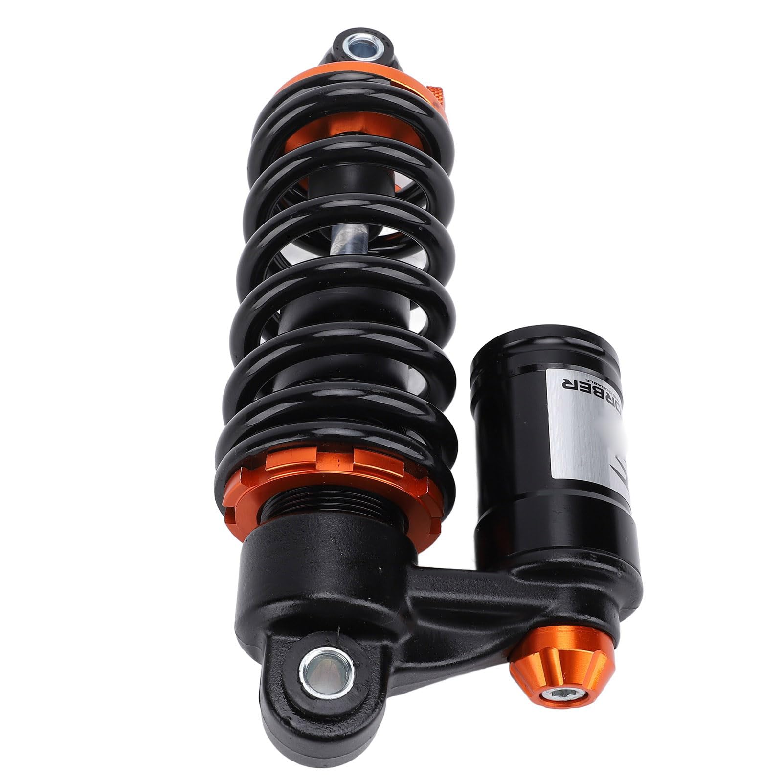 Motorrad 190 Mm Stoßdämpfer 190 Mm Lochabstand 550 Lbs Tragfähigkeit Einstellbare Dämpfung Federung Schraubenfeder für Elektrofahrrad Motorrad ATV