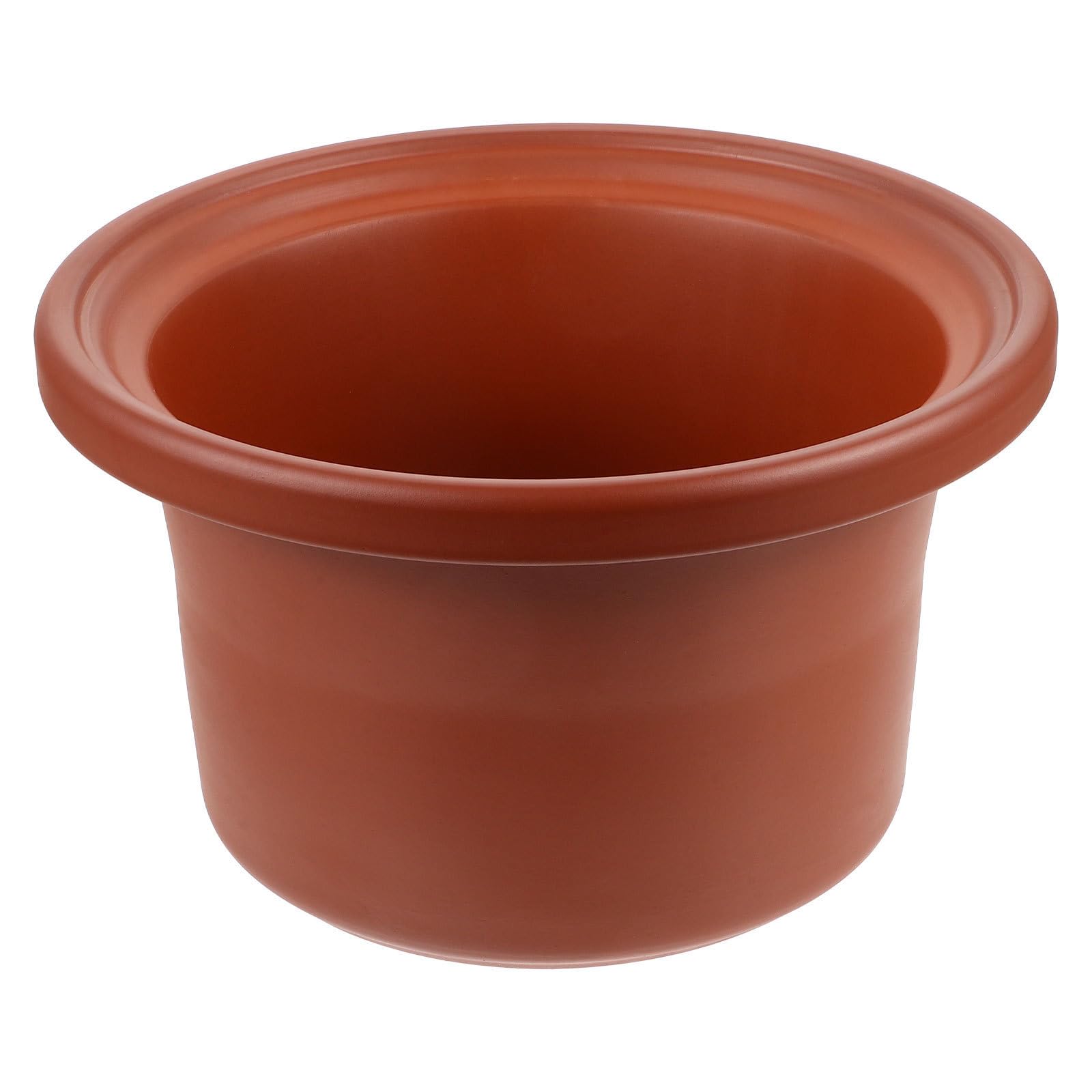 INOOMP 4.5l Reutilizable Revestimiento de Cerámica para Resistente a Altas Temperaturas para Olla de Cocción Lenta Adecuado para Guisar Carne y Cocinar Arroz Guisar Carne y Cocinar Arroz