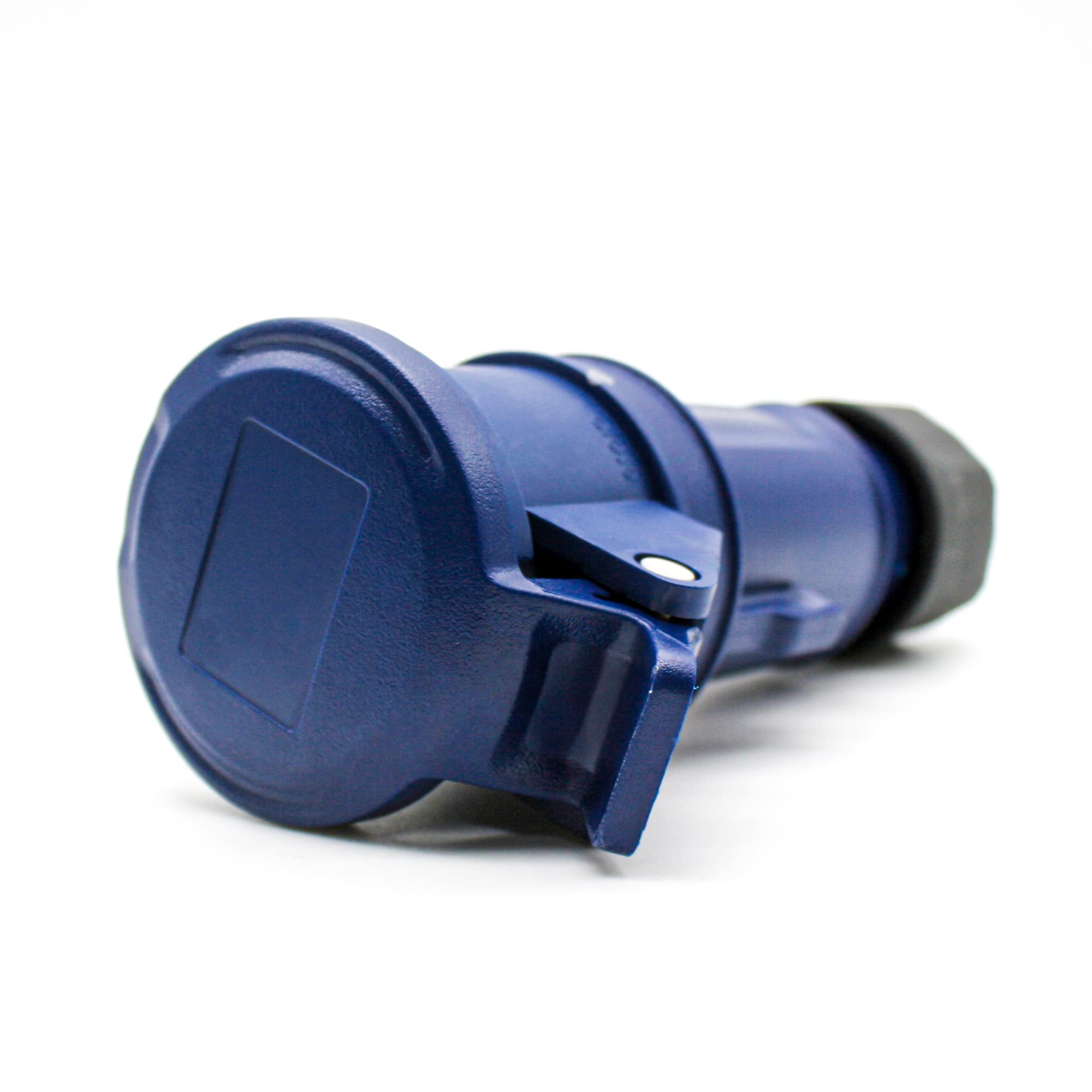 3-polige Industriesteckdose IP44 – 32A, Blau, Wasserdicht, Für Camping, Baustelle & Werkstatt