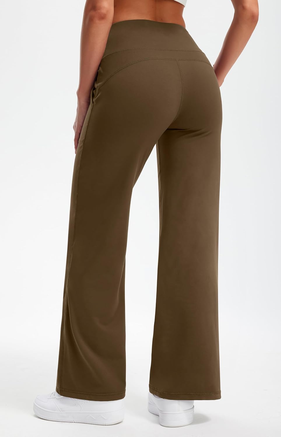 Libin Yoga Pants Women Wide Leg Pants 29"/31" High Waist Comfy Stretch Casual Loose Track Sweatpants Women with Pockets