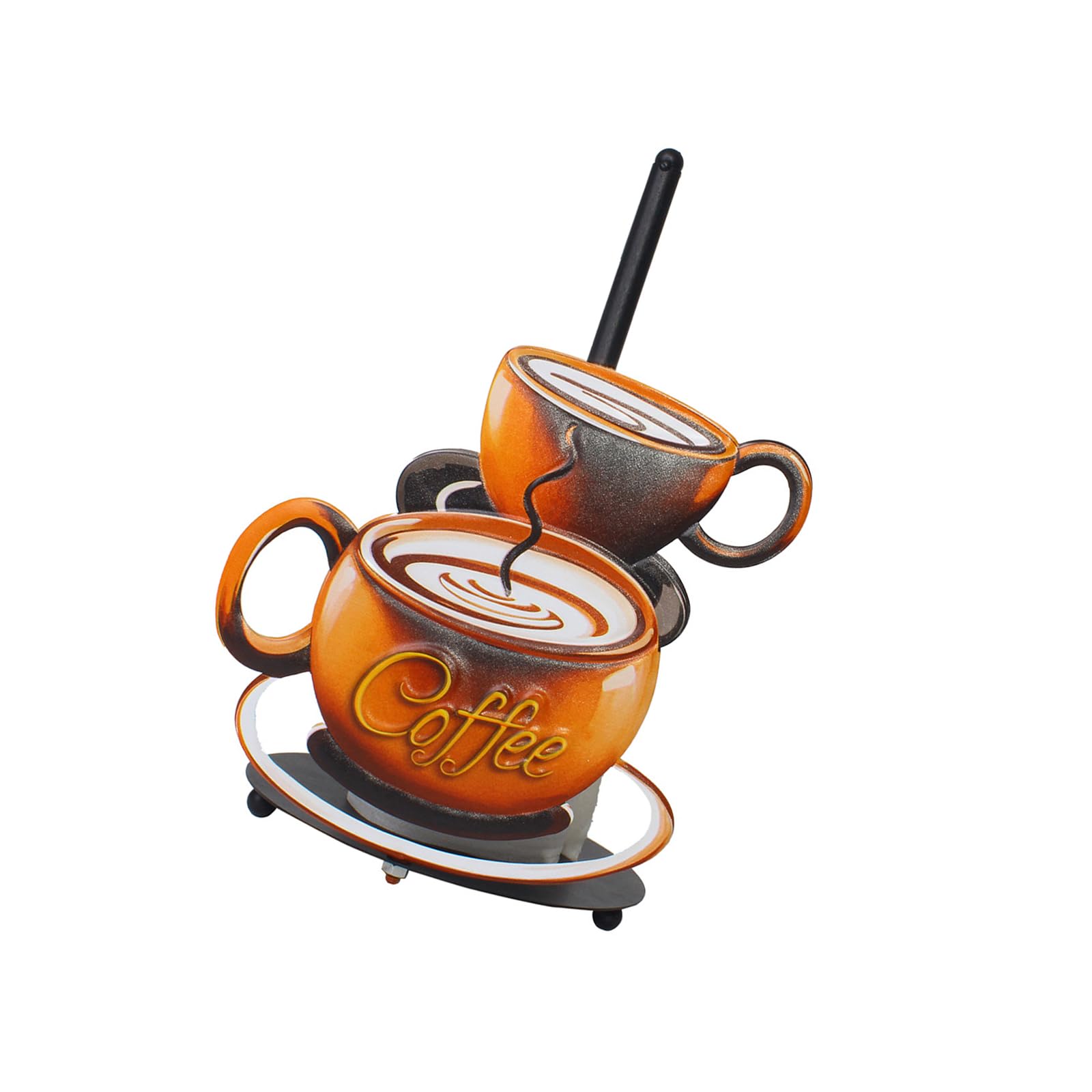 Creative Iron Painted Paper Towel Holder for Kitchen and Dining Room Decoration 33x20cm Country Charm Gift Giving