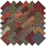 Moda Modernism Charm Pack, Set of 42 5-inch (12.7cm) Precut Cotton Fabric Squares