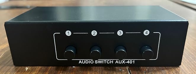 Selettore Audio FlyroadUp 8 Vie - AUX 3.5mm + RCA Bidirezionale - Foto 6
