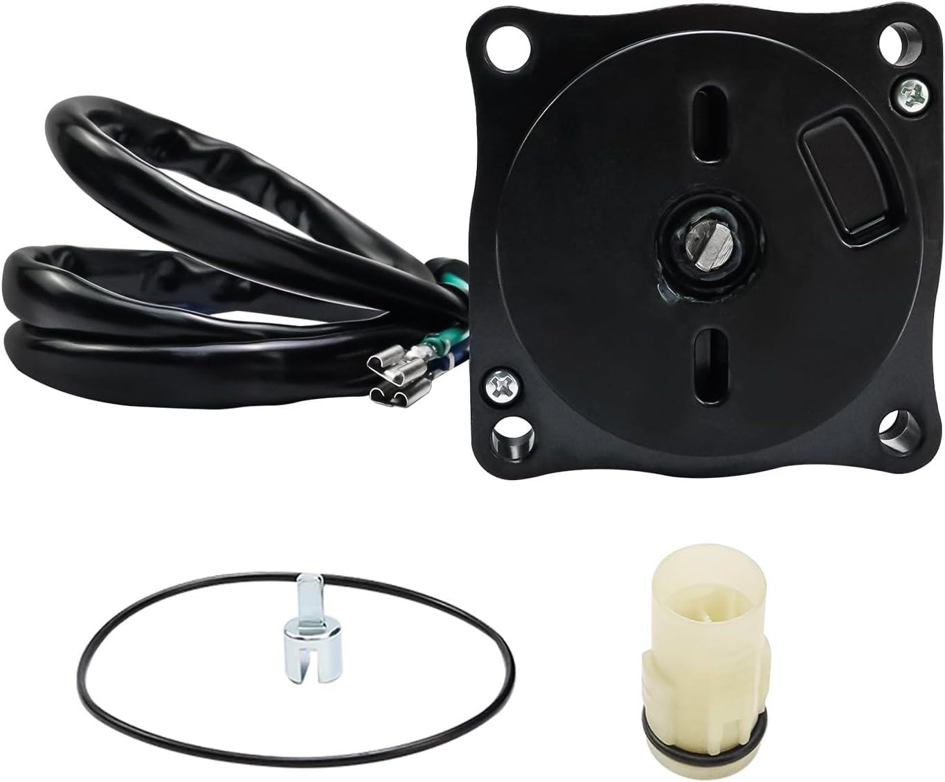 Power Tilt Trim Motor 38100-93J04 38100-93J13 fits for Suzuki Outboard DF200 DF225 DF250 2004-2010, DF300 2007-2010, Replaces 38100-92J13, fits for DF140 DF90 DF100 DF115