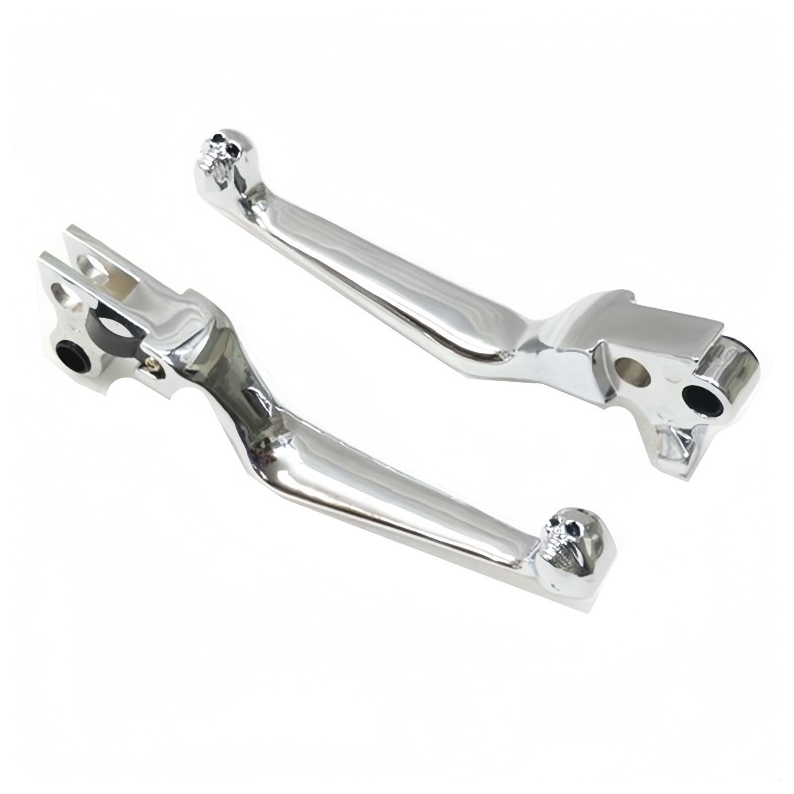 Palanca de freno calavera Harley Sportster 883 con mejor agarre y acabado cromado