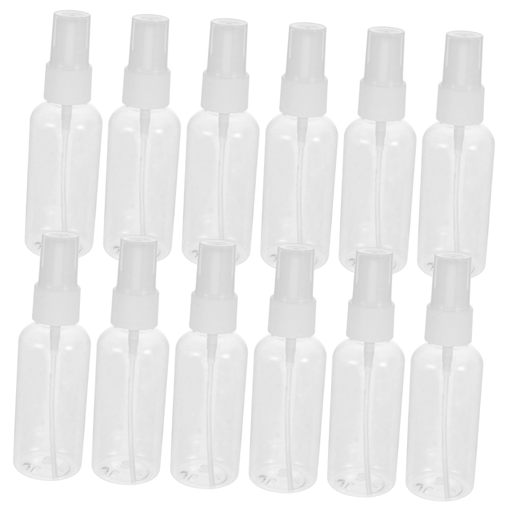 Healeved 100 Sztuk Sztuk Mini Atomizerów Do Przezroczyste Wielokrotnego Napełniania Butelki z Delikatną Mgiełką Przenośne Spray Do Podróży i Pielęgnacji Skóry