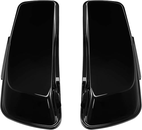 Miniatura 3 de TCT-MOTORPARTS - Alforjas rígidas para motocicletas, 4 pulgadas más extensas