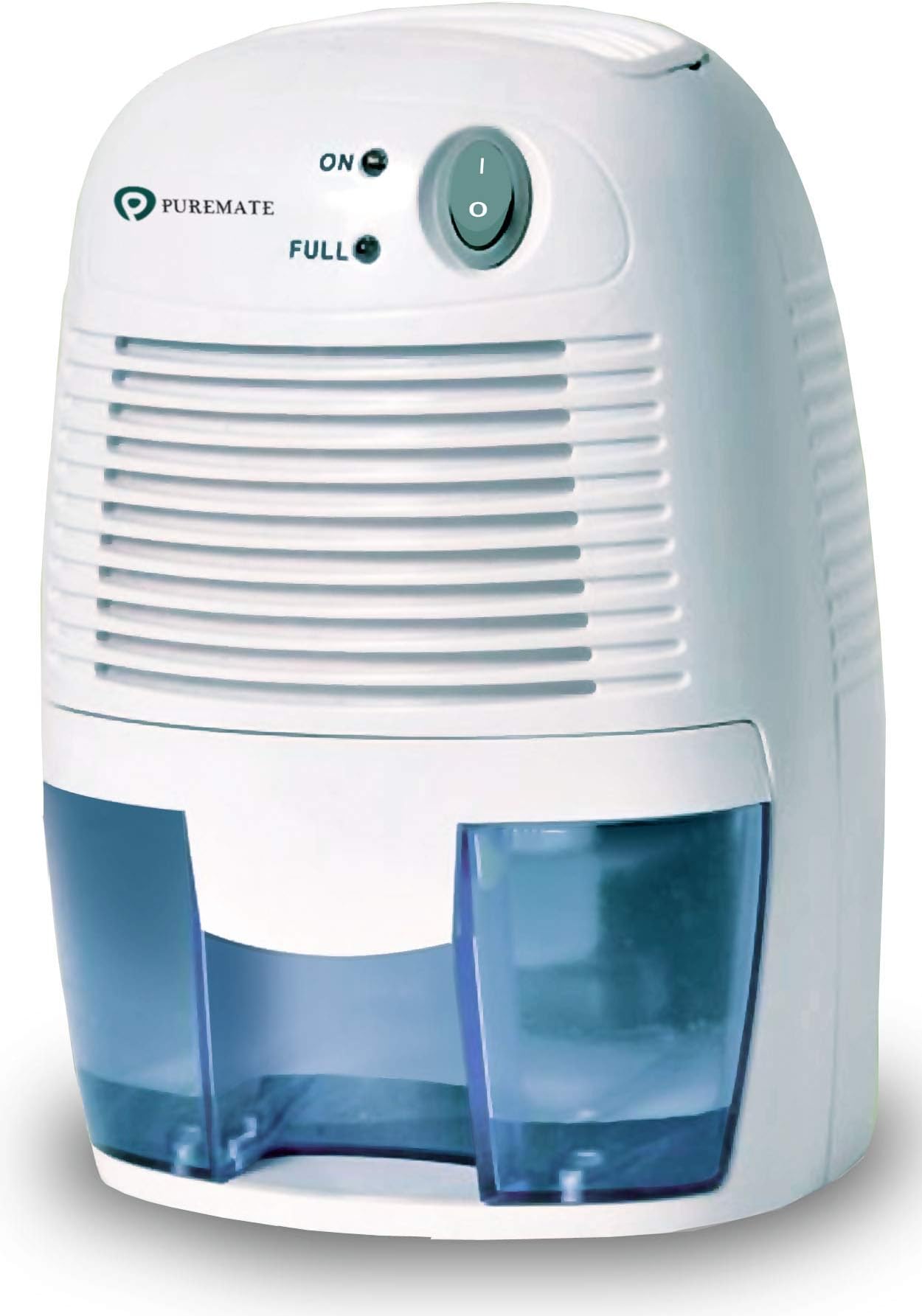 PureMate Dehumidifier 500ml Compact and Portable Mini Air Dehumidifier for Damp, Mould, Moisture in Home, Kitchen, Bedroom, Bathroom, Caravan, Garage Office