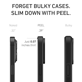 Magsafe対応 iPhone 15 Pro 用 ケース マグネット ブラック Amazon.co.jp: PEEL iPhone 15 Pro用磁気ケース (ブラック
