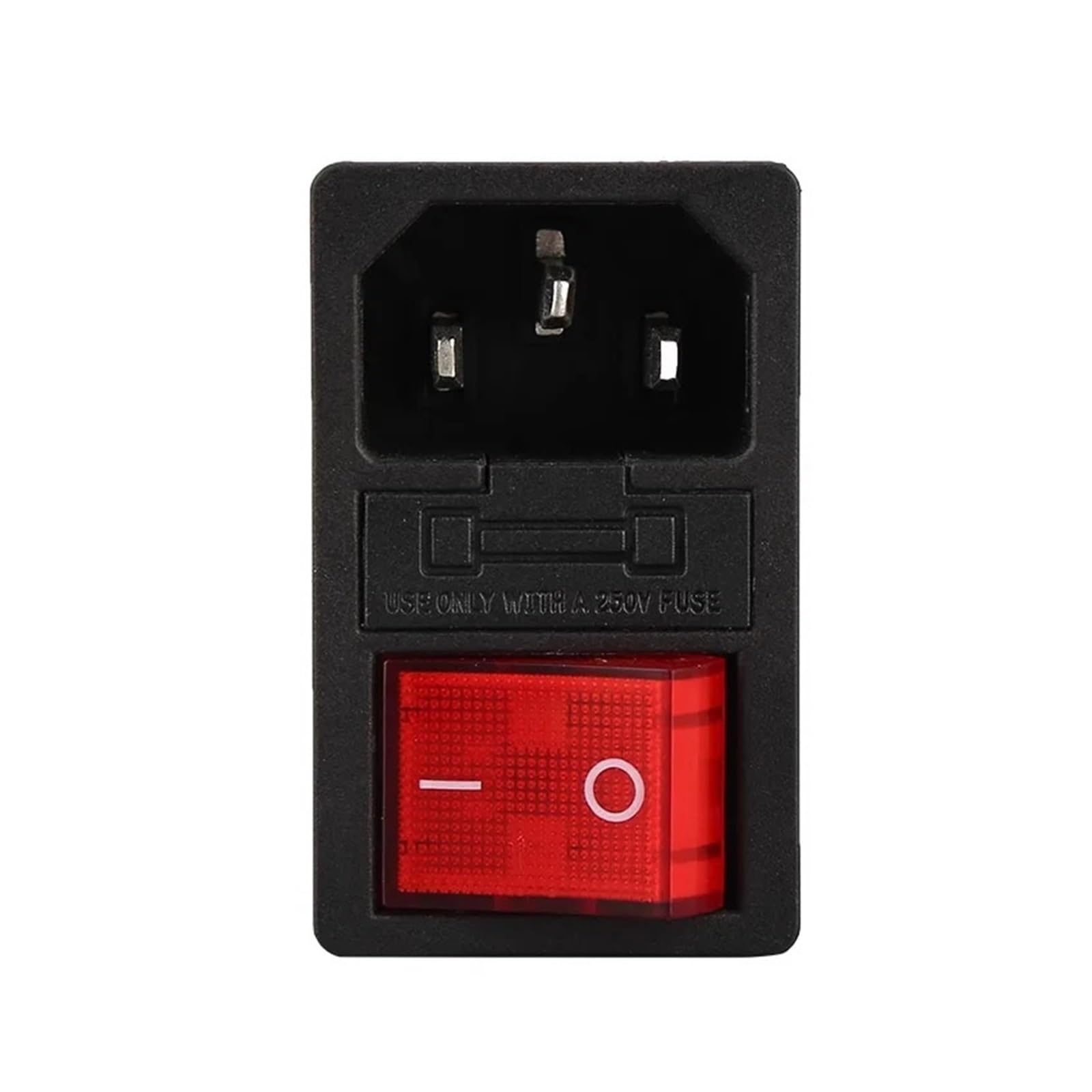 Rocker Switch AC-01-2 pour Remplacer Prise Alimentation C14 Défectueuse Lot de 20